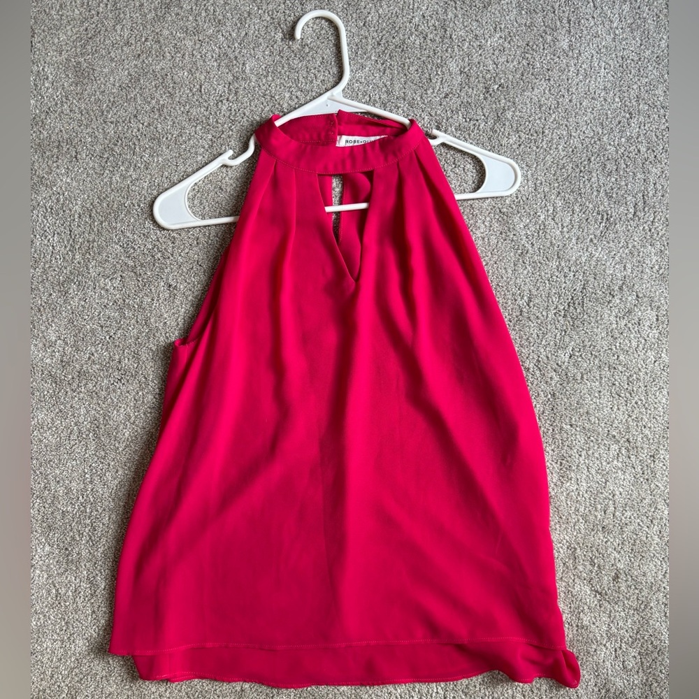 Women's Pink Halter Top